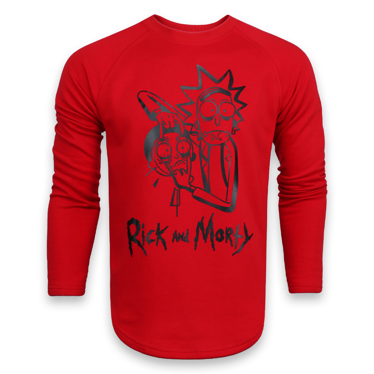 Світшот чоловічий червоний HOPE з принтом "RICK & MORTY" Р-2 RED M(Р) 20-559-201
