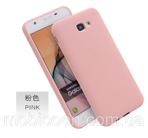 Чохол Silicone Case full для Samsung Galaxy J4 Plus 2018 pink sand (Самсунг галаксі джей4 плюс)