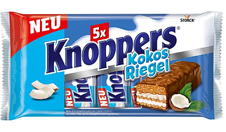 Батончики Knoppers Riegel Kokos 200 г.