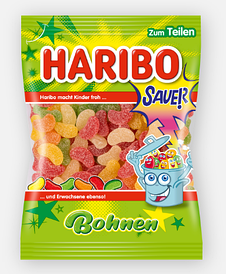 Желейки  HARIBO Saver Bohnen 175 г.