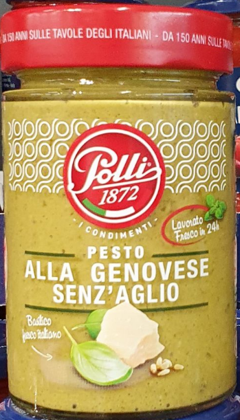 Песто Polli Pesto alla Genovese Senz'Aglio 190 г.