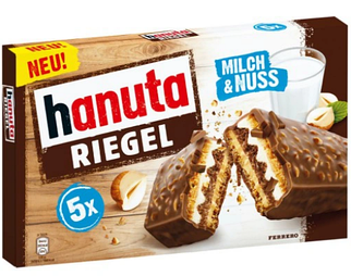 Вафельки HANUTA RIEGEL 172 г.