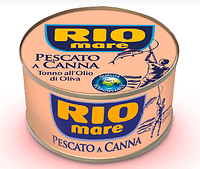 Тунець в олії Rio Mare Pescato a Canna 80 г.