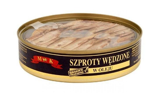 Шпроти MK Szproty Wedzone 160 г.