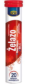 Вітаміни Kruger Zelazo 84 г (20 шт.)