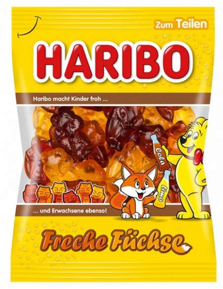 Желейки Haribo Freche Fuchse 175 г.