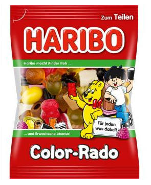 Желейки Haribo Color-Rado 175 г.