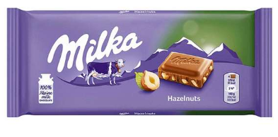 Шоколад Milka Alune Hazelnuts 100 г.
