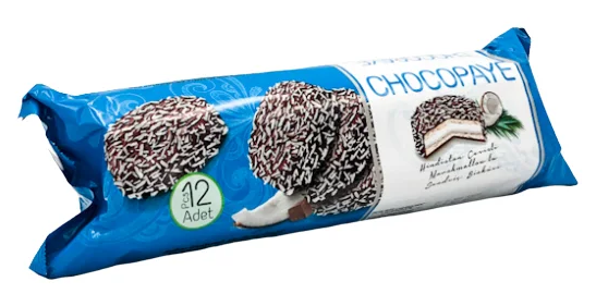 Печиво Chocopaye кокос, маршмелоу 216 г.