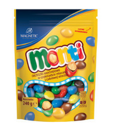 Горішки в глазурі MAGNETIC MONTI 240 г.