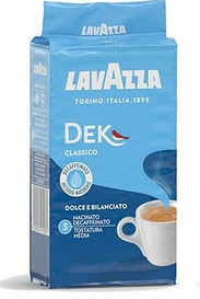 Кава мелена LAVAZZA DEK CLASSICO 250 г.