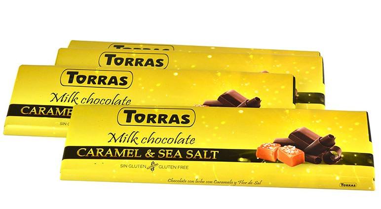 Шоколад Torras Caramel & Sea Salt 300 г.