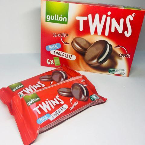Печиво Gullon Twins Сендвіч у молочному шоколаді 252 г.