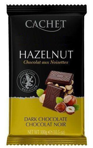 Шоколад Cachet milk Hazelhut 300 г.