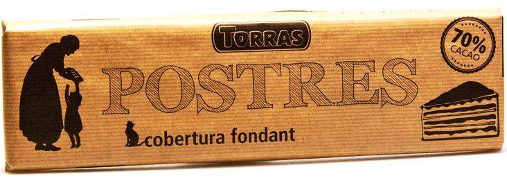 Шоколад Без глютена Torras Postres 70% 300 г. Іспанія ОПТОМ