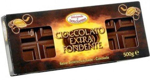 Шоколад Dolciando Cioccolato Extra Fondente 50% какао 500g, Італія ОПТОМ