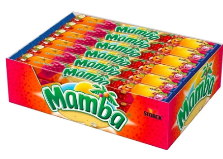 Жувальні цукерки Mamba 106 г.