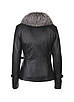Жіноча шкіряна куртка VK з чорнобуркою (Арт. MD202), фото 3