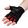 Рукавички для фітнесу PowerPlay 2222 Чорні L, фото 5