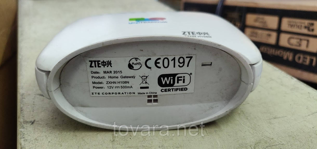 Купить Модем ZTE ZXHN H108N № 203007, цена 149 ₴ — Prom.ua (ID#1235376856)