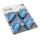 Магнітні струбцини для зварювання набір 4 шт., 4 кг ASTA A-4MAG9, фото 9