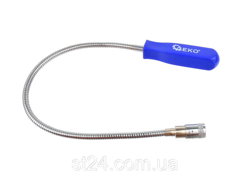 Гнучкий магнітний захоплення LED з ліхтарем, 57 см GEKO G03212, фото 1