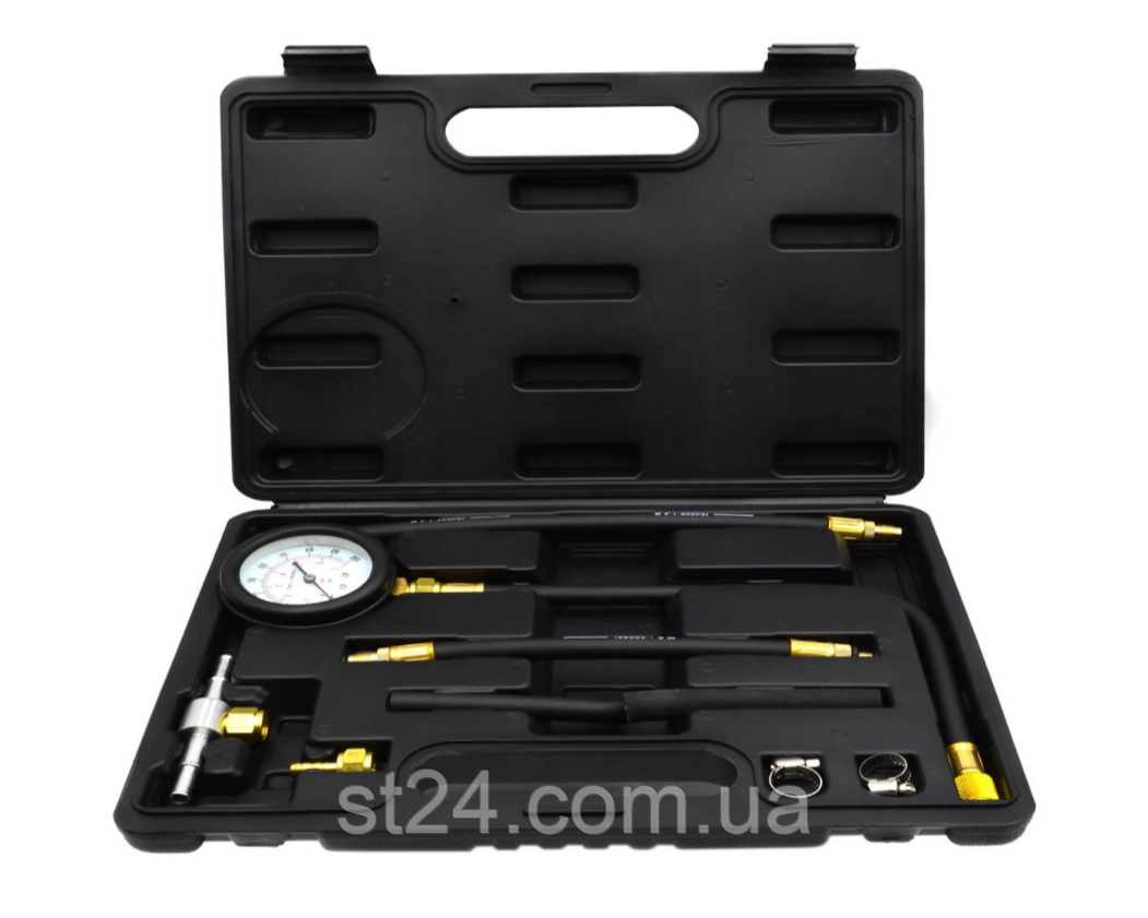 Тестер манометр для вимірювання тиску палива універсальний GEKO G02501, фото 1