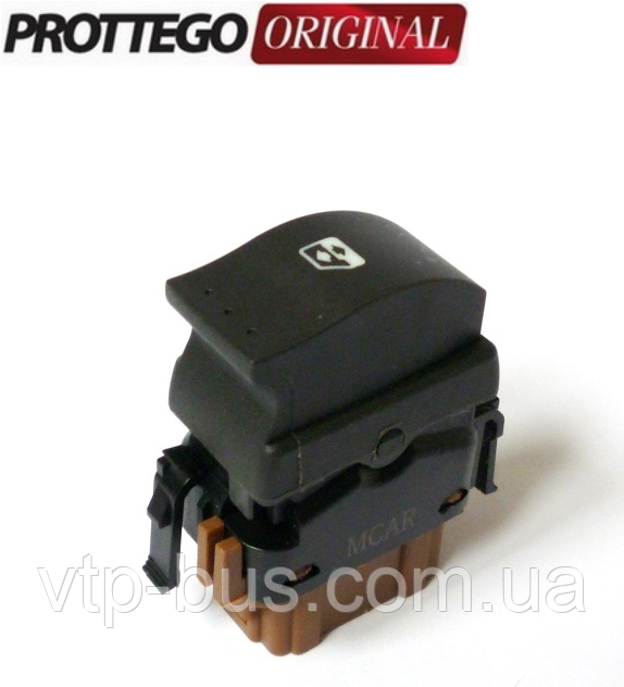 Перемикач 1 кнопка склопідіймача на Renault Trafic (2001-2014) Prottego (Польща) JAD96977J