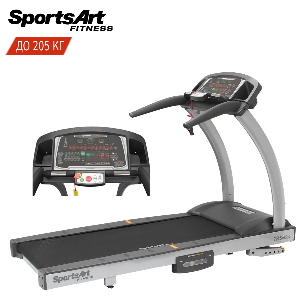Бігова доріжка SportsArt TR35. Домашній. Електрична. Кут нахилу: 0-15%. До 205 кг.