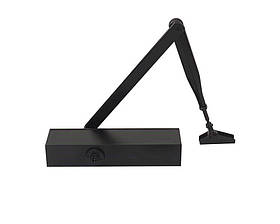 Доводчик дверний з ножицями GEZE TS1500 до 80 кг до 1100 мм колір чорний