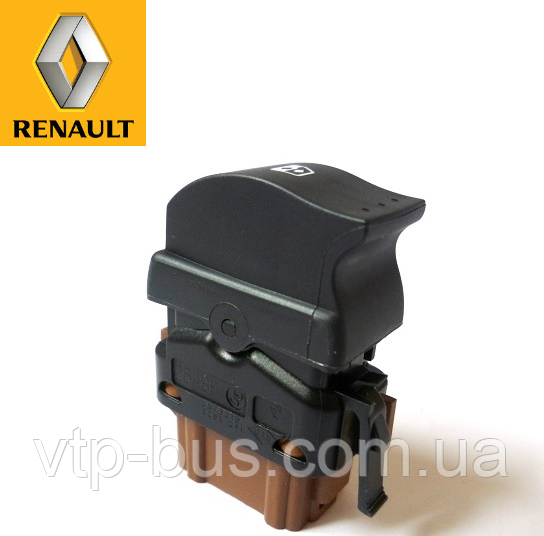 Переключатель стеклоподъёмника 1 кнопка на Renault Trafic (2001-2014) Renault (оригинал) 8200057321 - фото 1 - id-p265678607
