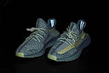 Чоловічі кросівки Adidas Yeezy Boost 350 V2, чоловічі кросівки адідас ізі буст 350 в2, кросівки Adidas Yeezy, фото 6