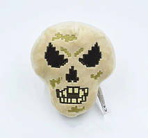 М'яка Іграшка Череп майнкрафт 41.48 Бежевий.074