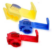 Будівельно-монтажні клеми, затискачі, відгалужувачі