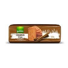Печиво Gullon Cinnamon Crisps з корицею , 235 г