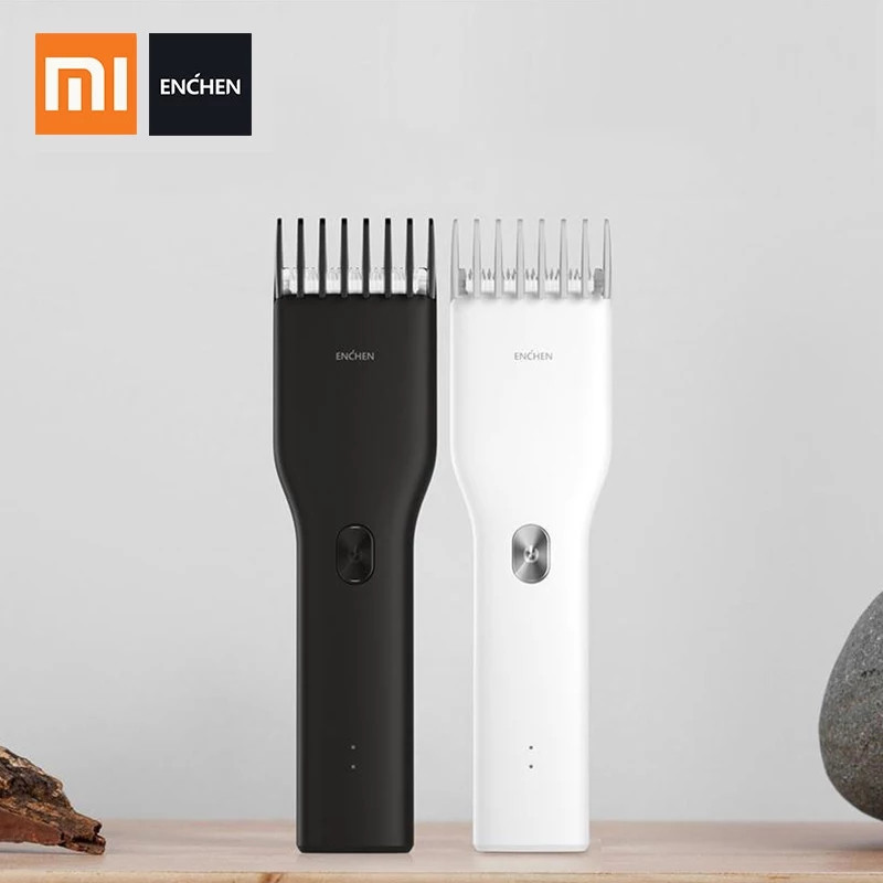 Машинка для стрижки Xiaomi Enchen Boost тример на акумуляторі (чорний)