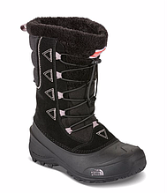 Чоботи зимові для дівчинки / The North Face Youth Shellista Lace II Boot (CVY6), Чорні 31