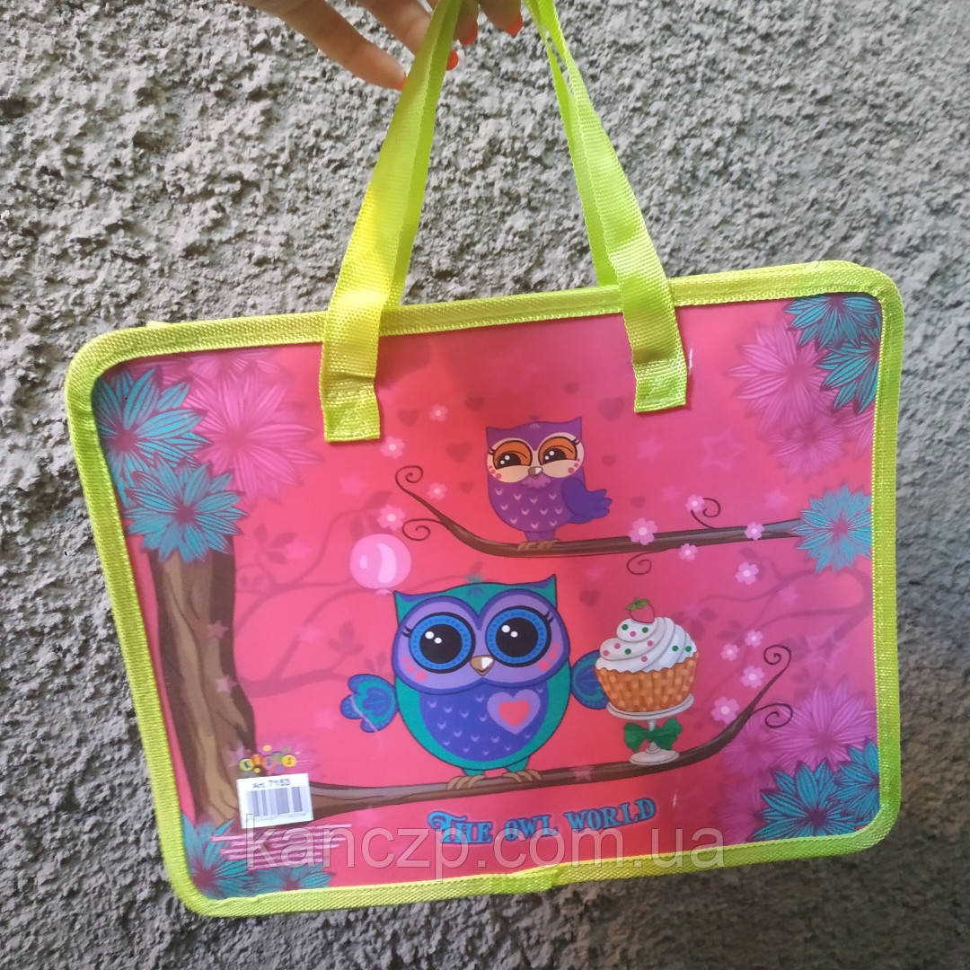 Папка- портфель А4 "Сови", фото 1