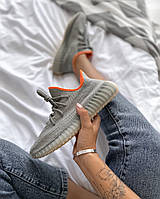 Кроссовки женские Adidas Yeezy Boost 350  v2  Desert Sage (Адидас изи)