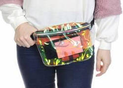 Сумка на пояс силикон 83-21428