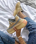 Кросівки жіночі Adidas Yeezy Boost 350 v2 Linen (Адідасї), фото 10