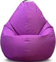 Крісло - груша Однотонний "Фіолетовий", L-size