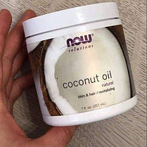 Кокосове масло NOW Foods Coconut Оil 207 мл, фото 2