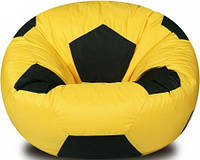 Крісло - м'яч "Жовтий з чорним", XL-size