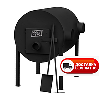 Брест 500 горизонтальна піч на дровах ЕкоЖар