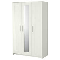 Шкаф-купе/3 двери, IKEA BRIMNES белый 404.079.22