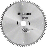 Пиляльний диск Bosch Eco for Wood 254x3.0x30-80T (2608644384)