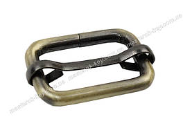 Перетяжка металева М-17253 25*15*4мм колір Антик