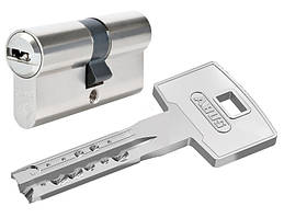 Циліндр ABUS X12R Compact 60 (30*30) Ni ключ-ключ,5 кл.,нікель