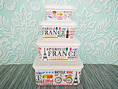 Набір лотків, лоточки, судочки, лоток, судок, контейнер для їжі 4шт | Лотки харчові